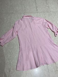 Zara Pink Button Down Top