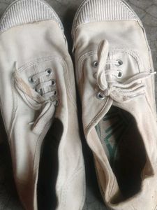 A White School Shoes