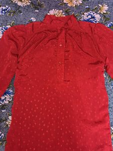Red Vintage Style Top