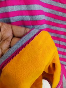 Striped Turtleneck Top