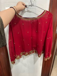 Free Size Cape Upto Bust 52” - Not Worn