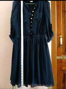 Little Navy Blue Dress 👗