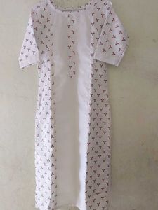 White Kurta For Women