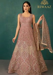 PINK PARTY WEAR GOWN