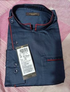 Stylish Blue Highlander Shirt