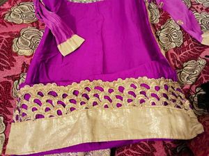 Embroidery Kurta With Churidar Size Issues
