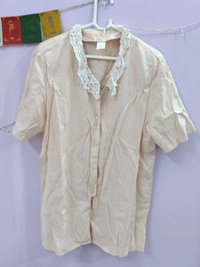 Lace Trim Top