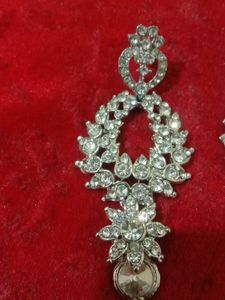 🤍 White Stone 🤍 Earings