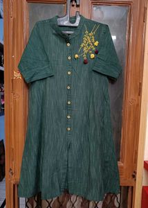 ♥️💫  Elegant Green Pre Love Kurta