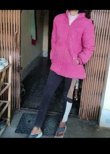 Beautiful Pink Jacket For Women