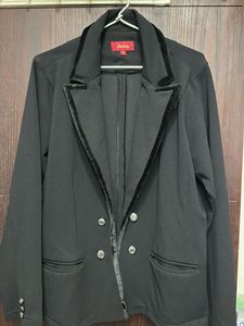 Black Formal Coat - Brand Laks*ita
