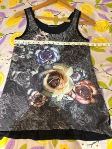 Beautiful Floral Print Tank Top