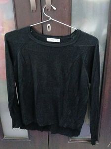 Zara Knit Black Sweater - S Size