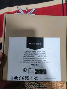 Amazon Basics DisplayPort to DVI Cable - 10ft
