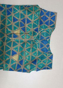 Blue Short Kurti