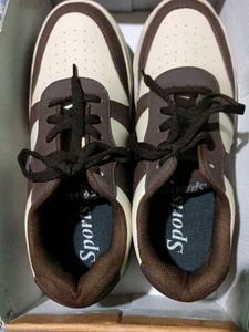 Casual Brown & Beige Shoes