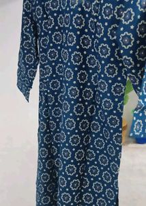 Elegant Floral Print Kurta Set Dupatta