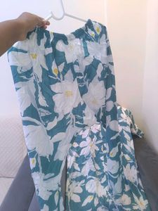 Floral Print cord set