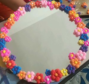 Handcrafted pinterest inspired bloom mirror 🪞🌸