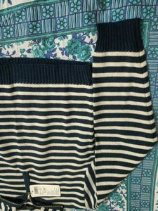 Striped Knit Sweater