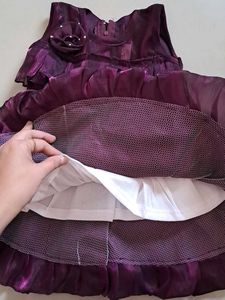 Adorable Purple Party Dress
