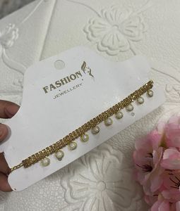 Golden chocker necklace