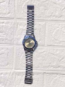 rolex Stylish Silver Watch