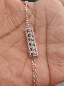 925 Silver Bracelet Wth Hallmark