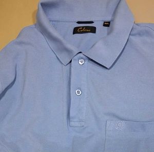 Celio Blue Polo T-Shirt