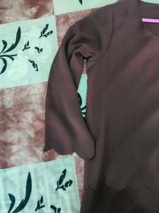 Elegant Brown Blouse