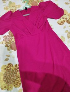Chic Pink Mini Dress