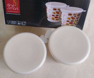 Dine Smart Air Tight Storage Jar (2pcs)