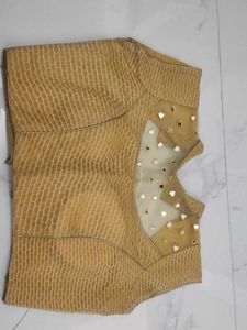 Half Sleeve Design Blouse