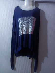 Zara  sequin Sweatshirt