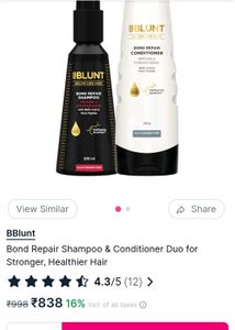 BBLUNT Shampoo &amp; Conditioner