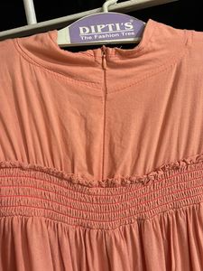 Price DROP Peach Sleeveless Top
