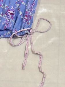 Floral Camisole with Lace Neckline