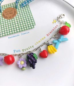 Fruit Charm Bracelet