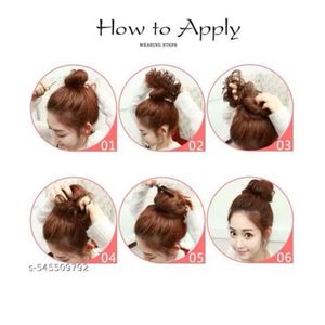 Black Messy Bun Hairpiece