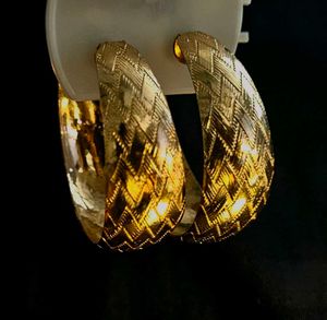 Gold Hoop Earrings