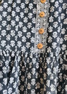 Floral Print Ethnic Kurta