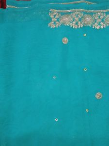 Crepe Festive Wear Saree With Blouse