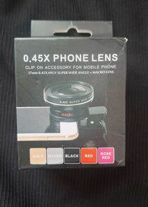 Maxxox PHONE LENS( WIDE ANGLE&MACRO LENS)