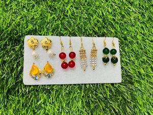 Set Of 5 Earrings