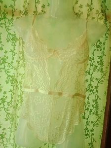 Delicate White Lace Bodysuit