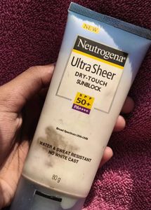 Neutrogena Ultra Sheer Sunblock