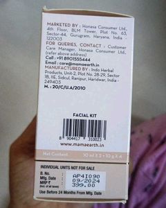 Mamaearth Rice Facial Kit