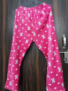 Pink Bunny Pajama Pants
