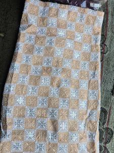 Embroidered Checkered Button-Down