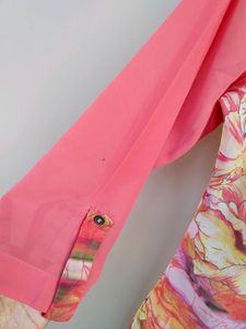 Peach Printed Top/Tunic